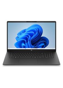 HP OmniBook 3 17-dp0057ng (17.30", 512 GB, 16 GB, DE, AMD Ryzen 5 40), Notebook, Schwarz