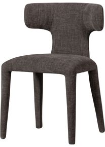 Esszimmerstuhl Woood, grau (espresso), H:78cm, St&uuml;hle, Esszimmerstuhl