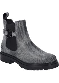 Stiefelette Josef Seibel "Stacey 04, grau", Damen, Gr. 38, grau, Obermaterial: 100% Rindsleder Leather cow., Schuhe Stiefelette