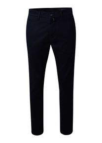 Chinohose Pierre Cardin "Castres", Herren, Gr. W33/L34, L&auml;nge 34, schwarz (salute), Obermaterial: 97% Baumwolle CO. 3% Elasthan EL., uni, regular fit, Hosen Chinohose, mit Seitentaschen