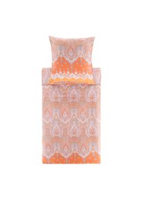 Bettw&auml;sche Bassetti "ISOLABELLA", orange, B/L: 135cm x 200cm, Satin, B/L:, 3, Satin, Obermaterial: 100% Baumwolle CO., Bettw&auml;sche, Bettw&auml;sche, aus satinierter Baumwolle