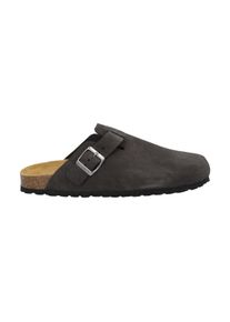 Hausschuh CMP "NAVARRO SLIPPERS", Herren, Gr. 46, cioccolato, Leder, Schuhe Hausschuh, sportlicher Stil, Gummilaufsohle, ohne Verschluss, Topseller