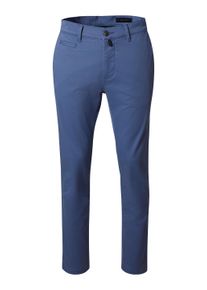 Chinohose Pierre Cardin "Castres", Herren, Gr. W33 L32, L&auml;nge 32, blau (blau heaven), Obermaterial: 97% Baumwolle CO. 3% Elasthan EL., uni, regular fit, Hosen Chinohose, mit Seitentaschen