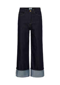Regular-fit-Jeans Saint Tropez "Jeans TerrynSZ", Damen, Gr. S, N-Gr, blau (dunkelblau denim), Obermaterial: 83% Baumwolle CO. 16% Polyester PES. 1% Elasthan EL., Jeans Regular-fit-Jeans
