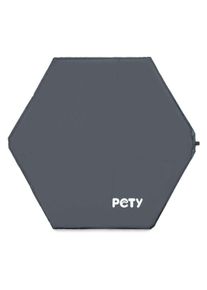 Pety Laufstallmatte, Anthrazit, klein, &Oslash; 97 cm (Hundezelt), Hundeh&uuml;tte