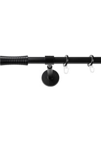Gardinenstange SN DECO GROUP, schwarz, L:200cm &Oslash;:19mm, Gardinenstangen, Gardinenstange