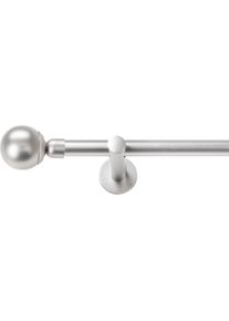 Gardinenstange SN DECO GROUP "Gardinenstange Reims &Oslash; 19 mm, 1-l&auml;ufig, Fixma&szlig;, verschraubt", chrom matt, B/L: 100cm &Oslash; 19mm, Gardinenstangen, Gardinenstange