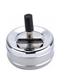 Champ, Aschenbecher, Push-Aschenbecher aus Metall 9 cm