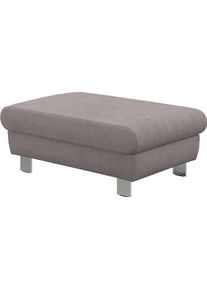 Hocker COTTA "Komaris, B: 100 cm", grau (stone), B:100cm H:45cm T:65cm, 100% Polyester, Hocker, Hocker, individuell zu kombinieren