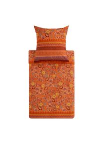 Bettw&auml;sche Bassetti "Bassetti Bettwaesche VARIGOTTI", orange, B/L: 135cm x 200cm, Jersey, B/L:, Bettw&auml;sche, Bettw&auml;sche, aus reinem Baumwollsatin