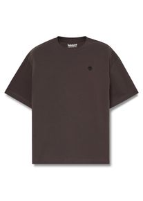 T-Shirt Timberland "DUNSTAN RIVER - SS Tee (Relaxed)", Herren, Gr. XL, vintage schwarz, Jersey, Obermaterial: 100% Baumwolle, normal, Rundhals, Shirts T-Shirt, mit Rundhalsausschnitt, aus Baumwolle, Kurzarm, normale L&auml;nge