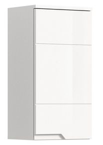 H&auml;ngeschrank Welltime "CAPRI, H&ouml;he 73 cm, 1 T&uuml;r mit Soft-Close-Funktion, 1 Einlegeboden", wei&szlig;, wei&szlig; hochglanz, B:38cm H:73cm T:27cm, FSC-zertifizierter Holzwerkstoff, MDF, Schr&auml;nke, H&auml;ngeschrank, Badschrank, Schrank, Badh&auml;ngeschrank