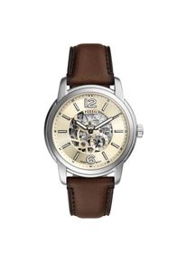 Fossil, Armbanduhr, Heritage ME3264, Braun, (Analoguhr, 43 mm)