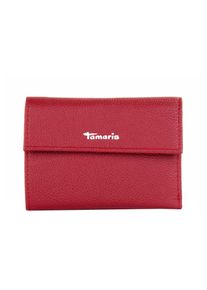 Geldb&ouml;rse Tamaris "Geldb&ouml;rse TAS Amanda", Herren, rot (rot 600), Obermaterial: 100% Rindsleder Leather cow., Kleinlederwaren Geldb&ouml;rse