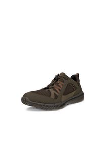 Outdoorschuh Ecco "Ecco TERRACRUISE II", Herren, Gr. 43, braun (braun, schlamm), Synthetik, Textil, Schuhe Outdoorschuh, Trekkingschuh, Slip-on Sneaker, Halbschuh mit GORE-TEX