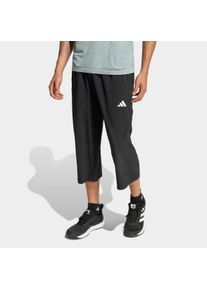 Sporthose adidas Performance "WE FLEX WV3/4PT", Herren, Gr. XL, N-Gr, schwarz (schwarz, normal, gr.), Obermaterial: 87% Polyester, 13% Elasthan, Hosen Sporthose, Topseller
