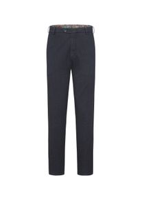 Chinohose MEYER "Bonn", Herren, Gr. 58, N-Gr, marine, Obermaterial: 98% Baumwolle CO. 2% Elasthan EL., uni, regular fit, Hosen Chinohose, mit Stretch-Dehnbund