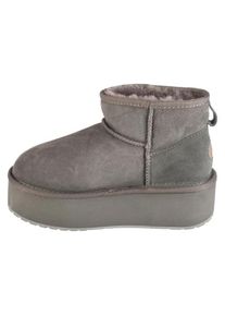 Emu Australia, Damen, Boots + Stiefel, Stinger Micro Flatform Winterstiefel f&uuml;r Damen, Silber, Grau, (36)