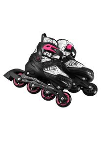 Nils, M&auml;dchen, Rollschuhe, Extreme NH10907 4w1 ŁYŻWOROLKI Z WYM. PŁOZĄ HOKEJOWĄ TINTY R&Oacute;ŻOWE ROZM. L(39-42) EXTREME (39, 40, 41, 42), Pink
