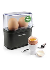 gourmetmaxx Kompakt 2.0, Eierkocher, Schwarz
