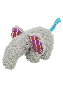 Trixie Olifant Pluche Met Kattenkruid / Catnip Grijs (Katzenminzespielzeug, Pl&uuml;schspielzeug Katze), Katzenspielzeug