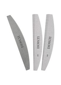 Tools for Beauty, Nagelpflegeger&auml;t, T4B LUSSONI Steel Interchangeable Nail File System with 10 Replacement Files for Manicure in 100 and