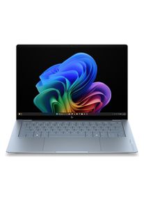 HP OmniBook Ultra Laptop Next Gen AI 14-kg0013nbx (14", 1000 GB, 32 GB, BE), Notebook, Blau, Grau, Silber