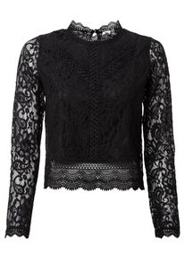 Only Damer Bluse 'NEW KARO' sort St&oslash;rrelse XXXL