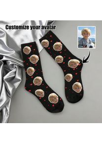 Custom avatar socks for men and women custom photo socks personalized picture socks photo socks personalized gifts