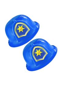 2Pcs Kids Police Role-Play Hats Simulation Safety Cosplay Props Educational Gift Enhance Imagination Creativity