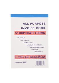 Small Business Multicolumn Sales Order Receipt Book for Restaurants Shops Foreign Trade Invoice Tracking Financial Record