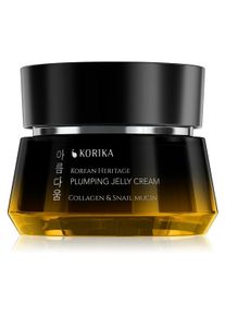 Korika, Gesichtscreme, Koreanische Heritage Kollagen & Schneckenschleim Volumen-Gelee-Creme (50 ml, 24h Creme, Nachtcreme, Tagescreme)