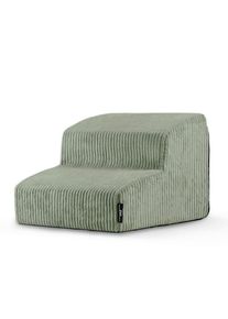 M&Ouml;BELIX M&ouml;belix , Salbeigr&uuml;n , Kunststoff, Textil , 41x30x39 cm , Bezug abnehmbar, Bezug abnehmbar und waschbar, weich gepolstert, rutschfeste Unterseite ,