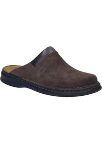 Clog Josef Seibel "Max, brasil", Herren, Gr. 48, braun (brasil), Obermaterial: 100% Rindsleder Leather cow., Schuhe Clog