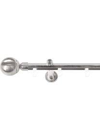 Gardinenstange SN DECO GROUP, silber (edelstahl optik), L:200cm &Oslash;:19mm, Gardinenstangen, Gardinenstange