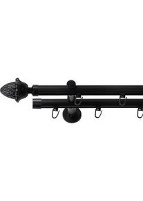 Gardinenstange SN DECO GROUP, schwarz, L:200cm &Oslash;:19mm, Gardinenstangen, Gardinenstange