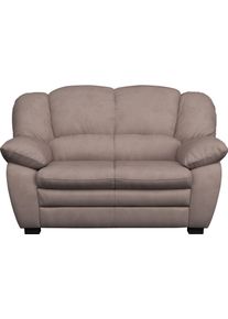 2-Sitzer COTTA "2ER SOFA", mud, B:159cm H:88cm T:92cm, 100% Polyester, Sofas, 2-Sitzer, Polstergarnitur, auch als Set erh&auml;ltlich
