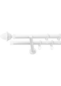 Gardinenstange SN DECO GROUP, wei&szlig;, L:320cm &Oslash;:19mm, Gardinenstangen, Gardinenstange