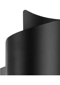 Eglo Wandleuchte "MONTARELLO Wandlampe - Stahl - LED - 2X4W - IP44", schwarz, 2, H: 27,5cm, 1 Stk., Leuchten, Au&szlig;enbeleuchtung, Au&szlig;enwandleuchte, Terrasse, L11 x H27,5 x AL7,5 cm, Wandleuchte