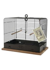Zolux Retro Celestine Vogelk&auml;fig dunkelbraun, Vogelk&auml;fig + Voliere