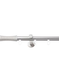 Gardinenstange SN DECO GROUP, chrom matt, L:100cm &Oslash;:19mm, Gardinenstangen, Gardinenstange