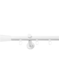 Gardinenstange SN DECO GROUP, silber (wei&szlig;), L:400cm &Oslash;:19mm, Gardinenstangen, Gardinenstange