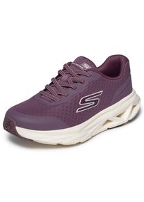 Slip-On Sneaker Skechers "GLIDE-STEP VORTEX-AVALIN", Damen, Gr. 40, burgunderrot, Textil, Schuhe Slip-On Sneaker, Schlupfschuh, Freizeitsneaker, Halbschuh in veganer Verarbeitung
