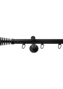 Gardinenstange SN DECO GROUP, schwarz, L:240cm &Oslash;:19mm, Gardinenstangen, Gardinenstange