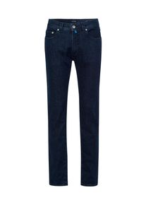 Slim-fit-Jeans Pierre Cardin "Lyon Tapered", Herren, Gr. W38/L30, L&auml;nge 30, blau (blau stonewash), Obermaterial: 70% Baumwolle CO. 24% Lyocell CLY. 4% Polyester PES. 2% Elasthan EL., uni, slim fit, Jeans Slim-fit-Jeans, mit stilvollem Anspruch