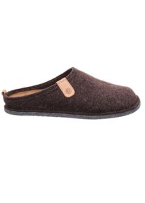 Pantoffel Rohde "Lucca-H", Herren, Gr. 41, braun, Filz, Schuhe Pantoffel, Hausschuh, Schlupfschuh, Clog, Wohlf&uuml;hlschuh mit Label
