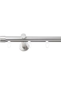 Gardinenstange SN DECO GROUP, chrom matt, L:120cm &Oslash;:19mm, Gardinenstangen, Gardinenstange