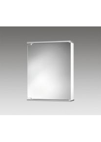 Spiegelschrank Jokey "Entrobel", silber (aluminium), B:50cm H:65cm T:14cm, MDF, Schr&auml;nke, Spiegelschrank, 50 x 65 x 14 cm