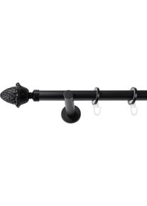 Gardinenstange SN DECO GROUP, schwarz, L:160cm &Oslash;:19mm, Gardinenstangen, Gardinenstange
