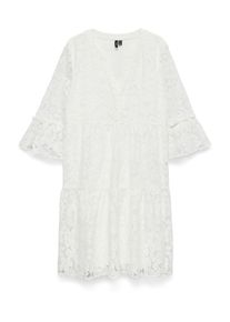 Vero Moda Curve Tunika 'VMHONEY' Női feh&eacute;r , M&eacute;ret 44